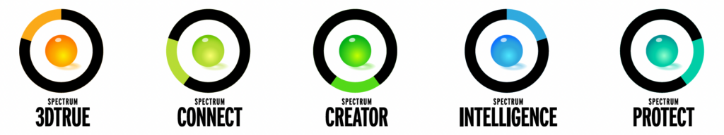 Spectrum 3DTRUE
SPECTRUM
CONNECT
SPECTRUM
CREATOR
SPECTRUM
INTELLIGENCE
SPECTRUM
PROTECT