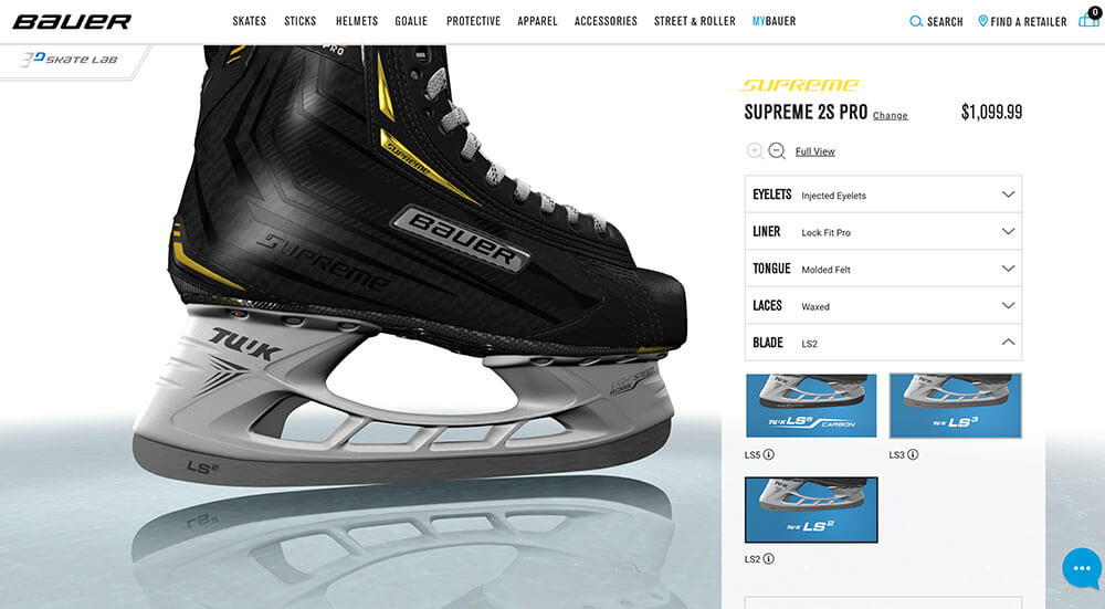 Bauer customizer screenshot
