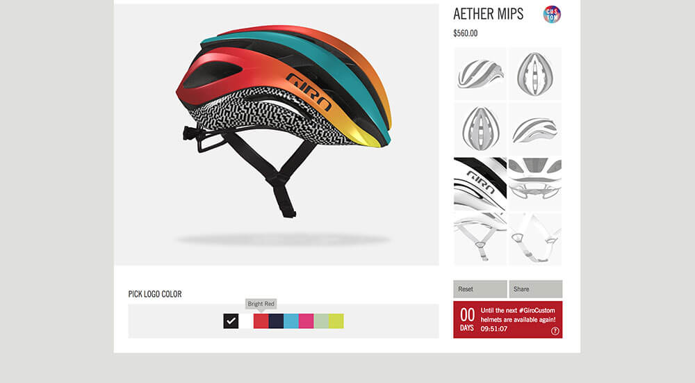 Giro Customizer screenshot