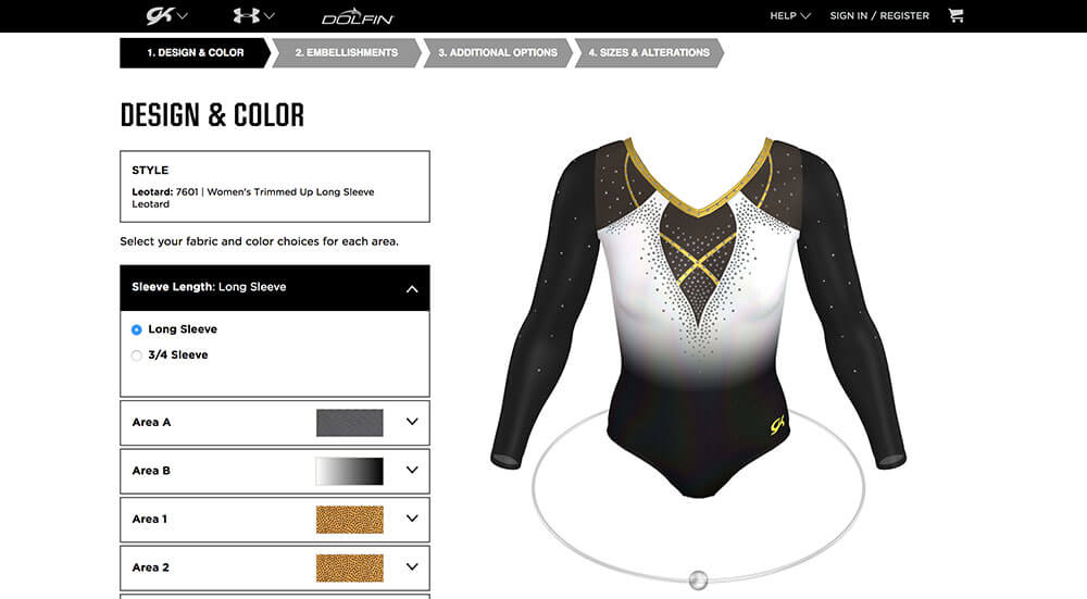 GK Elite customizer screenshot