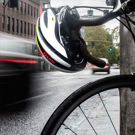 Customized Giro bicycle helmet